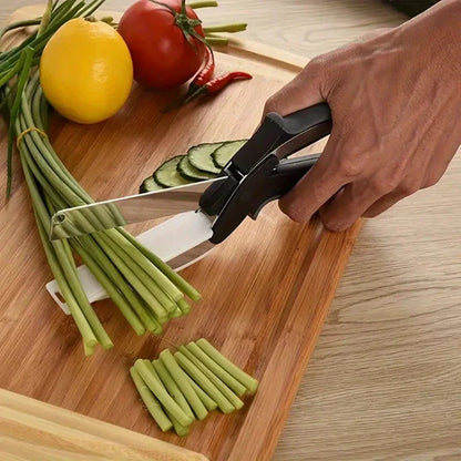 Revolutionary 5-in-1 Kitchen Scissors: Chop Veggies, Meat & More in Seconds🔪