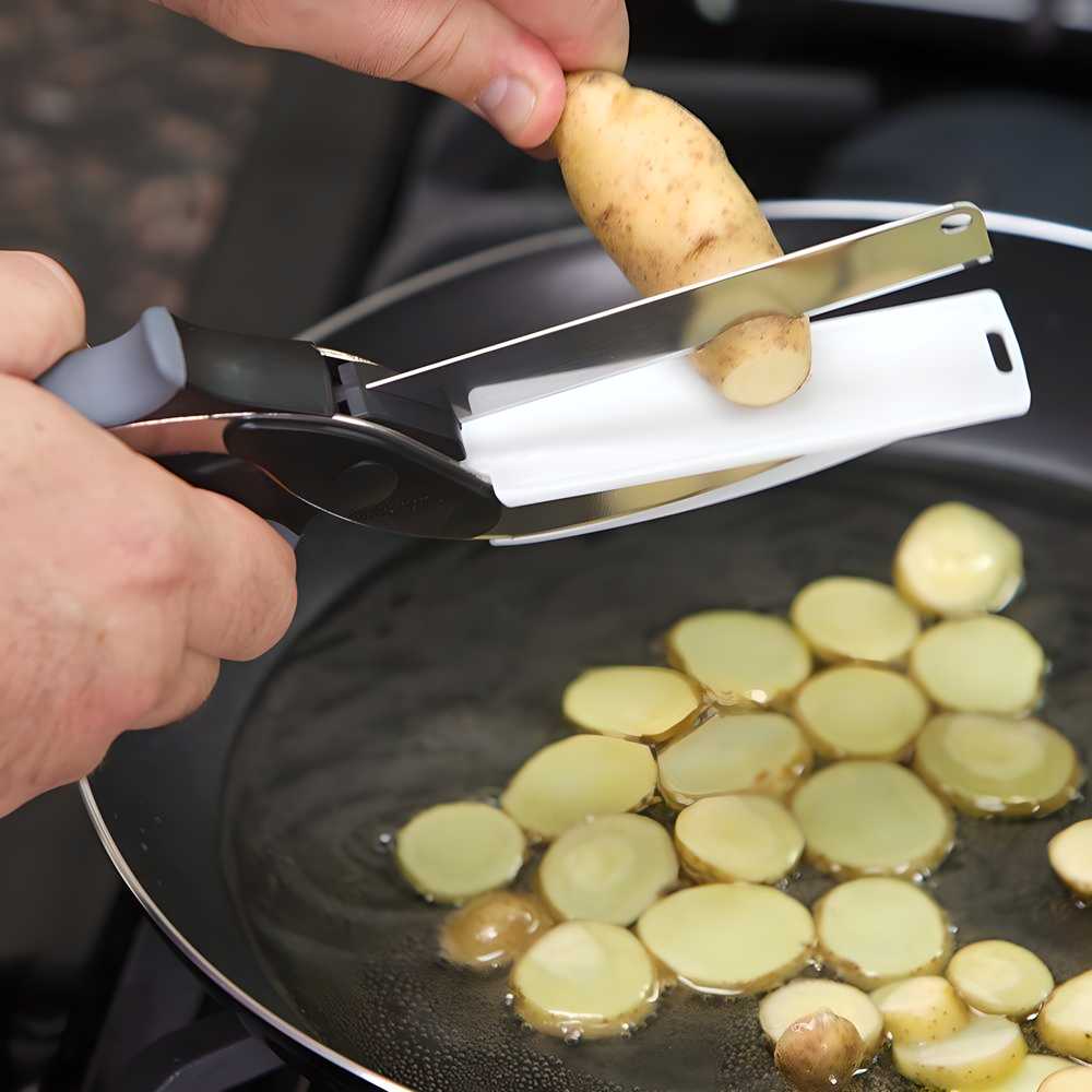 Revolutionary 5-in-1 Kitchen Scissors: Chop Veggies, Meat & More in Seconds🔪