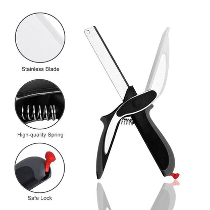 Revolutionary 5-in-1 Kitchen Scissors: Chop Veggies, Meat & More in Seconds🔪