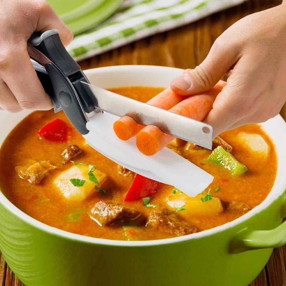 Revolutionary 5-in-1 Kitchen Scissors: Chop Veggies, Meat & More in Seconds🔪