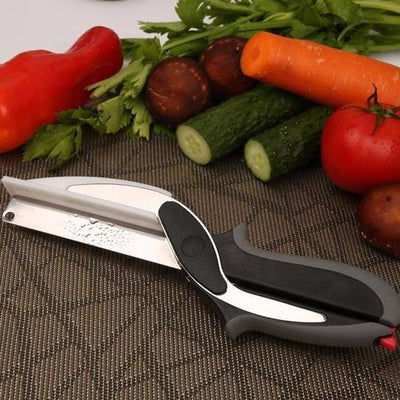 Revolutionary 5-in-1 Kitchen Scissors: Chop Veggies, Meat & More in Seconds🔪